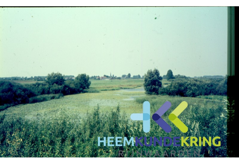 Oude Rijn Zicht op Herwen Coll. G.B.Janssen F00000666